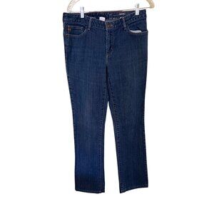 Eddie Bauer Womens Barley Boot  Jeans Sz‎  10L Cowgirl Western Rodeo